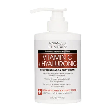 Advanced Clinicals  Vit C Hyaluronic 