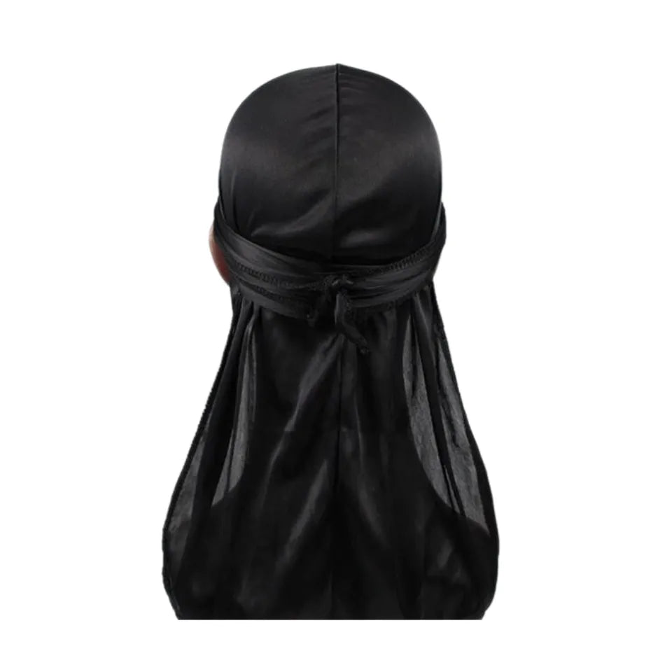 Durag Noir Satin