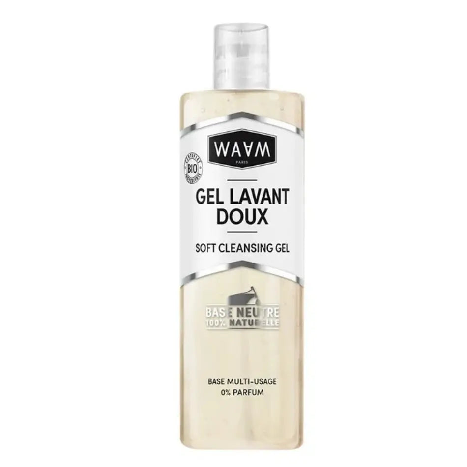 Gel lavant doux waam cosmetics