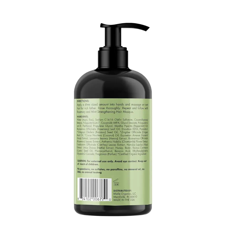 Mielle Rosemary Mint Shampooing fortifiant