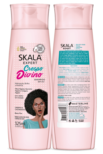 Shampoing réparateur Collagène & Kératine - Crespo Divino