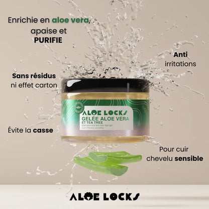 Gelée Aloe Vera & Tea Tree - Aloe Locks